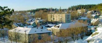 Городок Карелии
